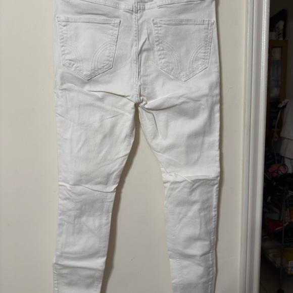 Hollister High Rise Super Skinny Jeans - White - Picture 2 of 3